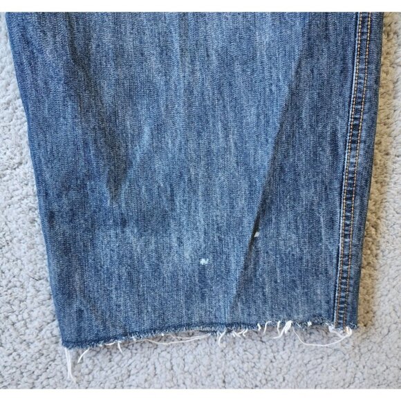 Y2K Marithe Francois Girbaud Double Button Skater Hip Hop Blue Jeans Size 44 - Picture 10 of 16